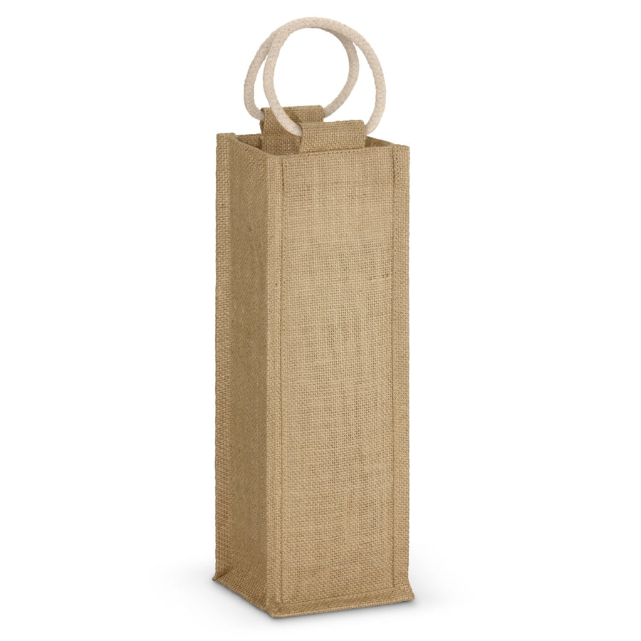 Jute Single Bottle Bag