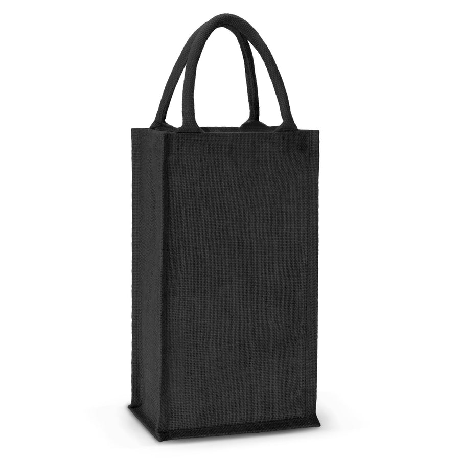 Jute Wine 2 Bottle Bag