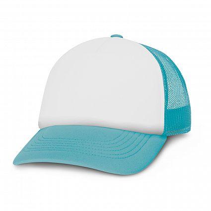 Skynet 5 Panel Mesh Cap - White Front