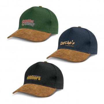 Outback Suede Peak Cap