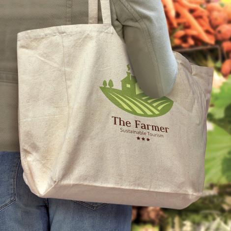 Canvas Cotton Galleria Tote Bag