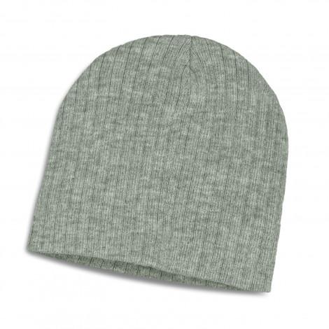 Nebraska Heather Cable Knit Beanie