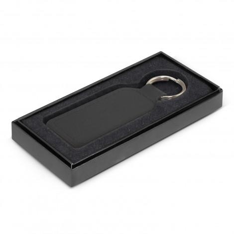 Prince Leather Key Ring - Square