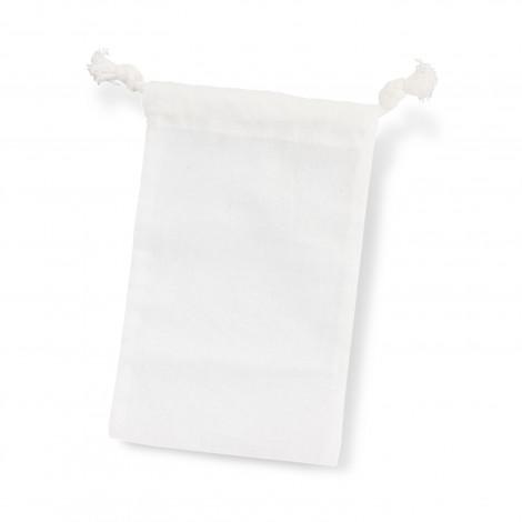 Calico/Cotton Drawstring Pouch- Small