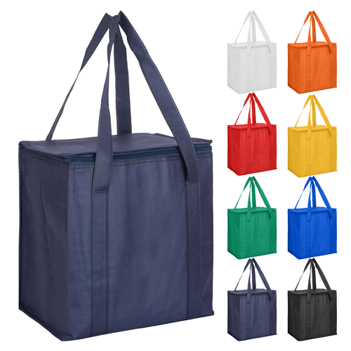 Non Woven Cooler Bag Zipper Lid