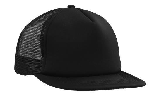 Trucker Mesh Cap With Flat Peak