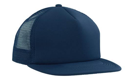 Trucker Mesh Cap With Flat Peak