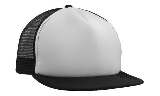 Trucker Mesh Cap With Flat Peak