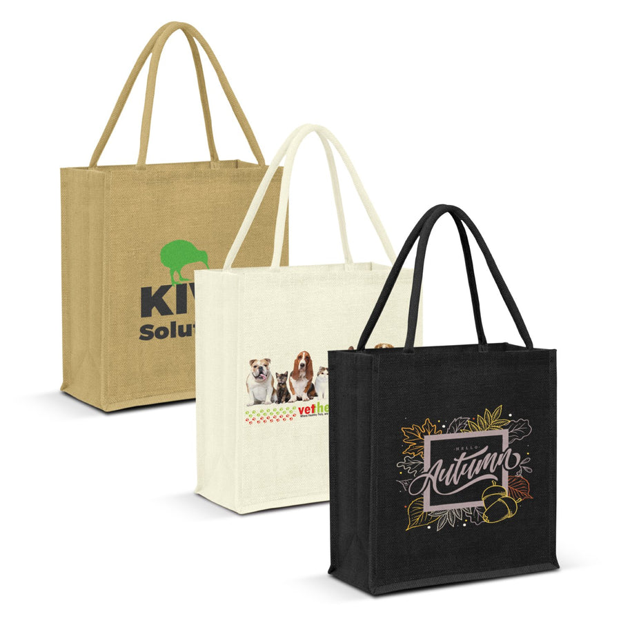 Lanza Jute Tote Bag - Colored