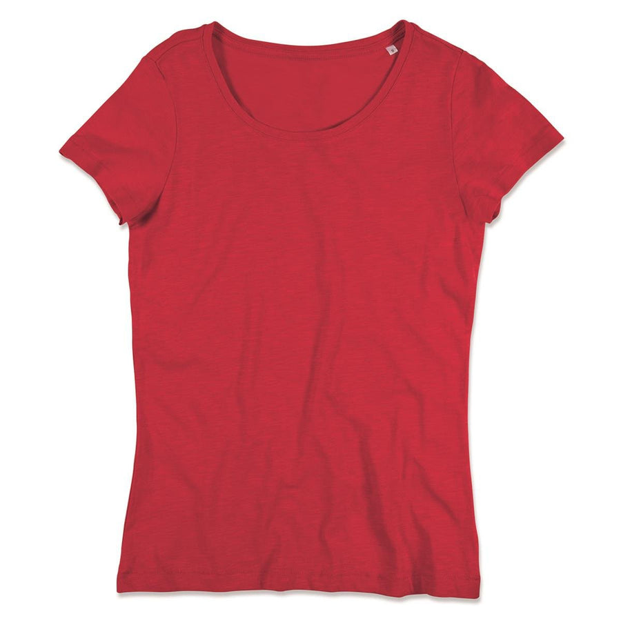 WOMEN'S SHARON SLUB CREW NECK