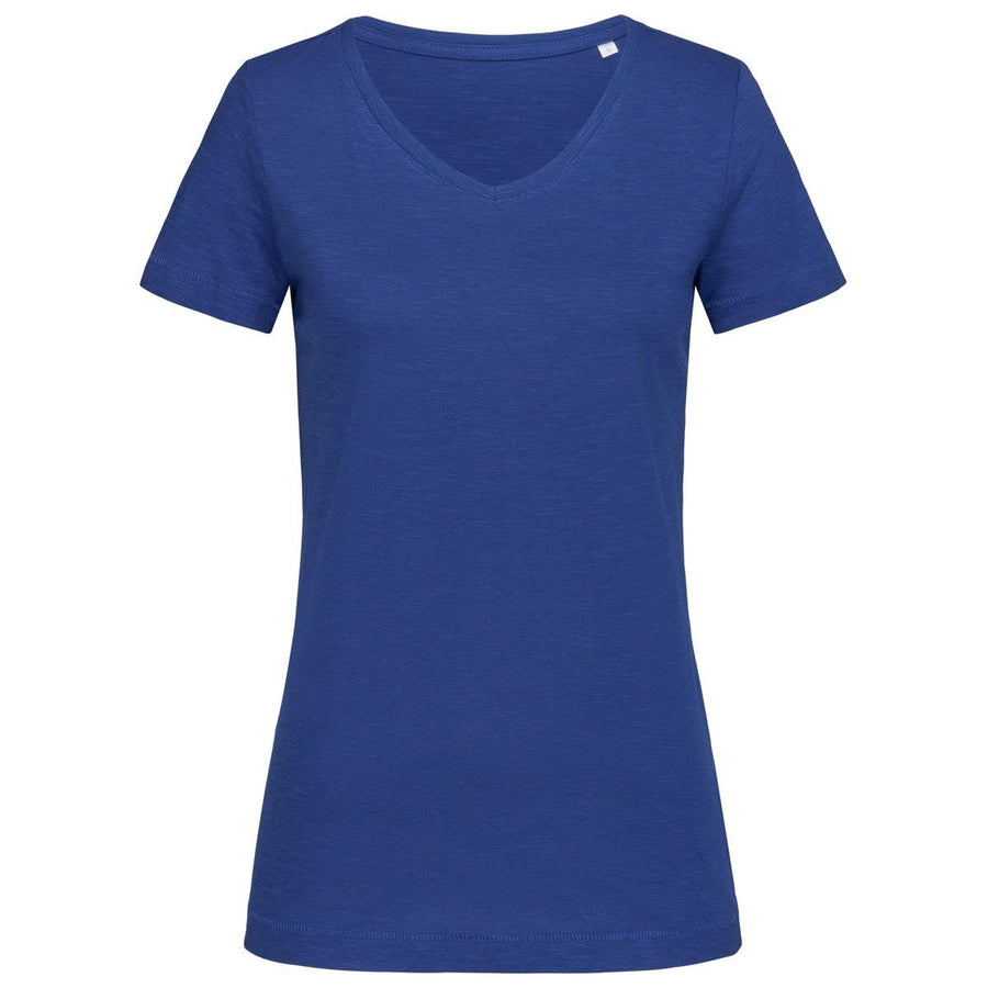 WOMEN'S SHARON SLUB V-NECK